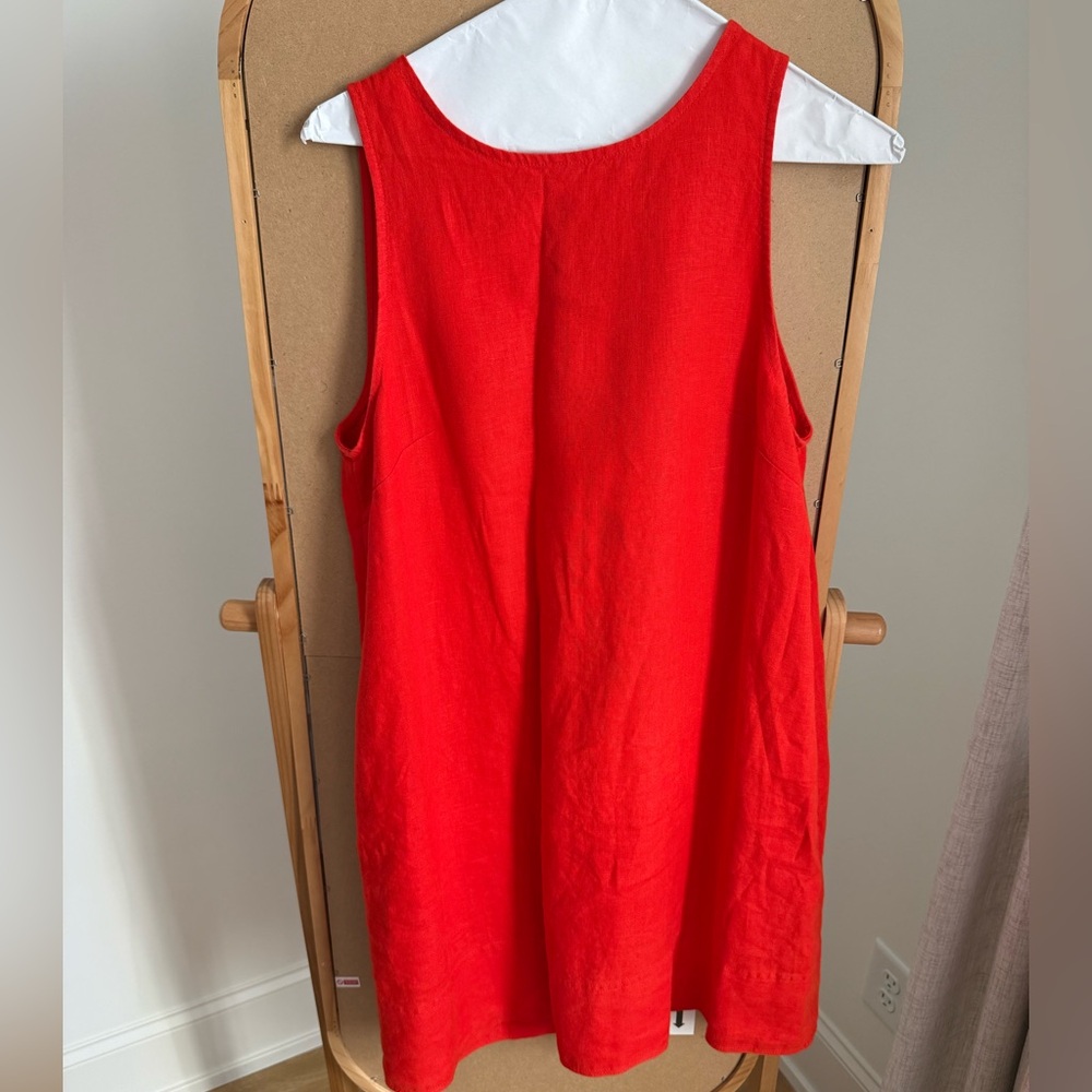 Madewell Sleeveless Linen Dress